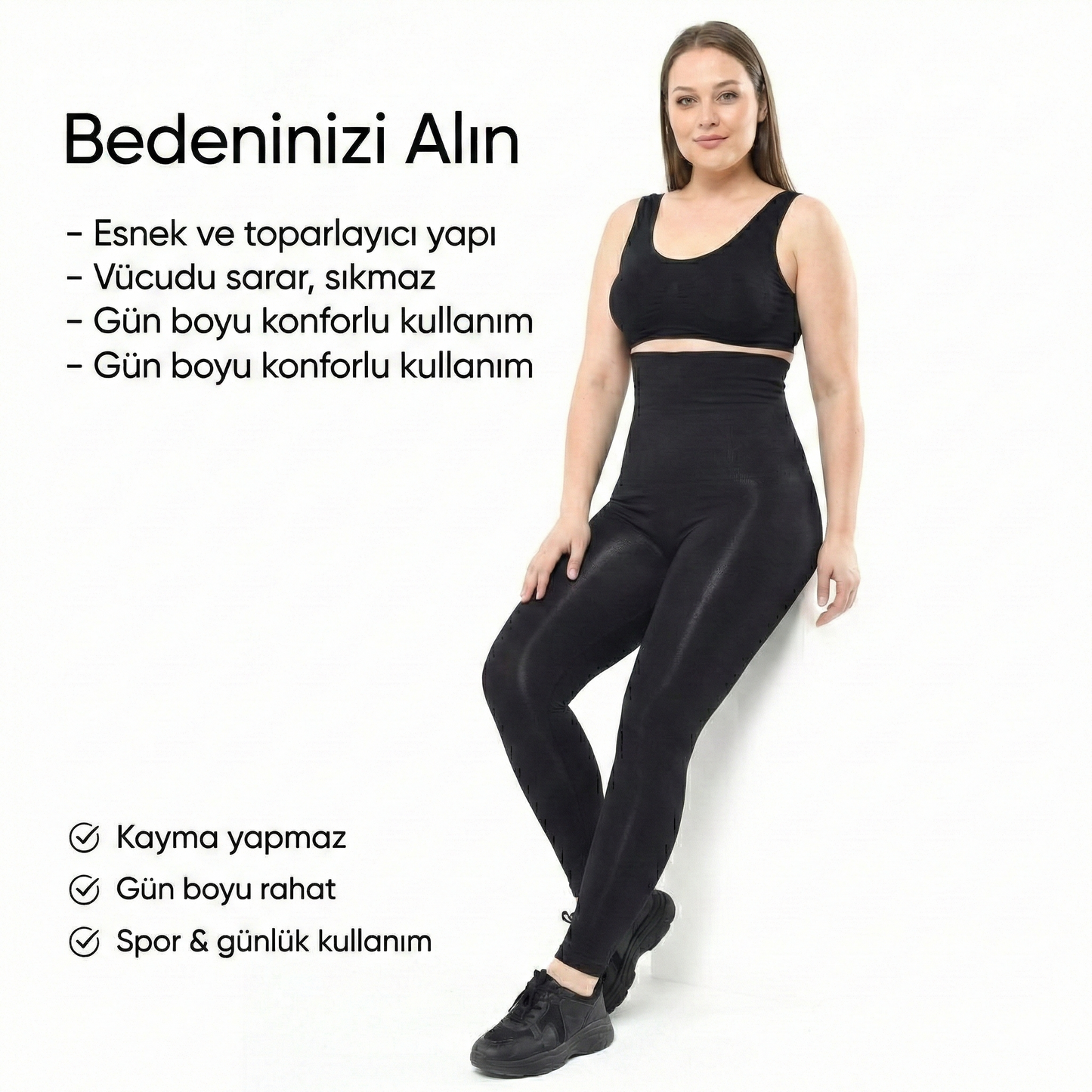 TensorFİT™ Yeni Nesil Zayıflatıcı Toparlayıcı Selülit Giderici Korse Tayt